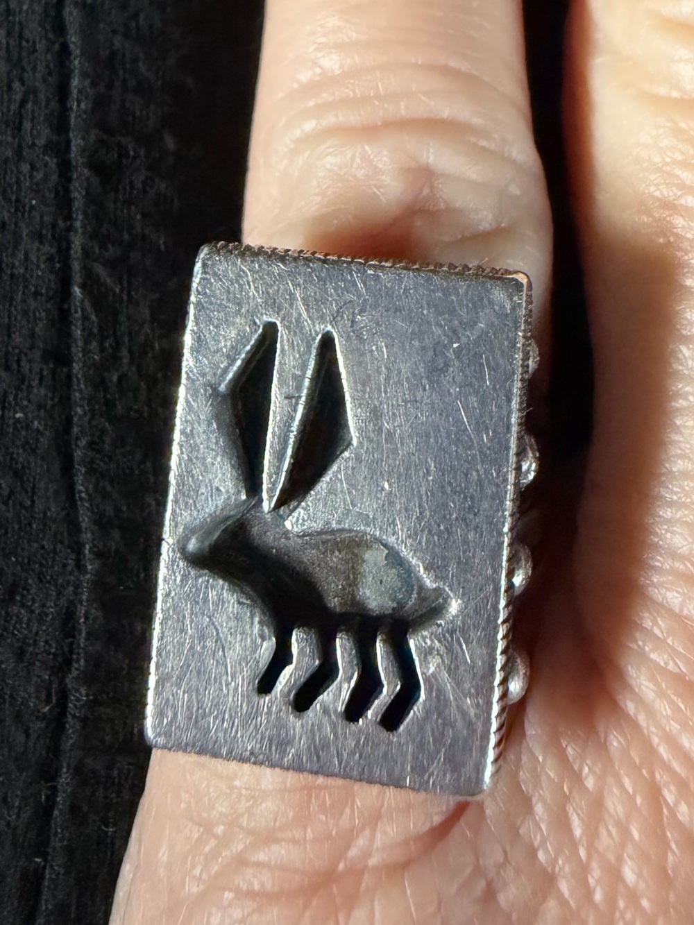 Vintage, Navajo pinky ring